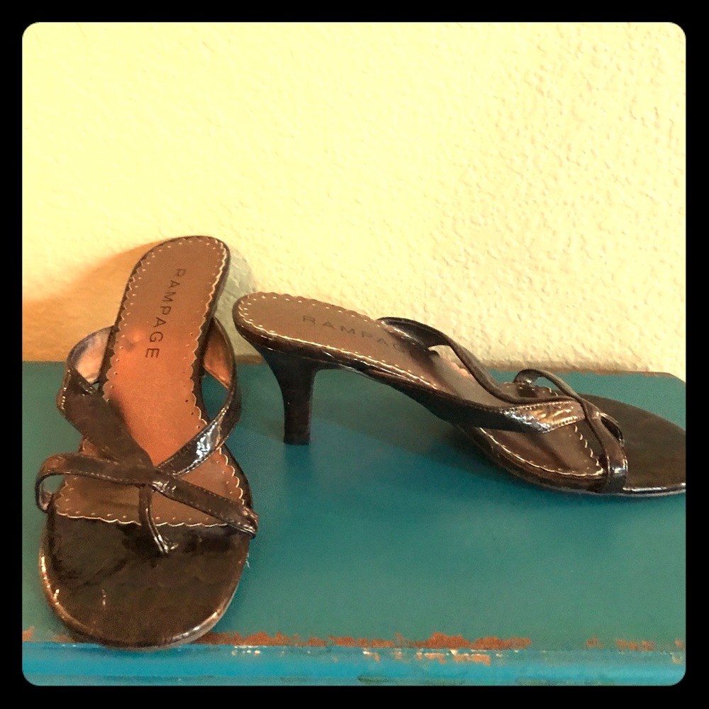 Brown Sandals Size 7 1/2M